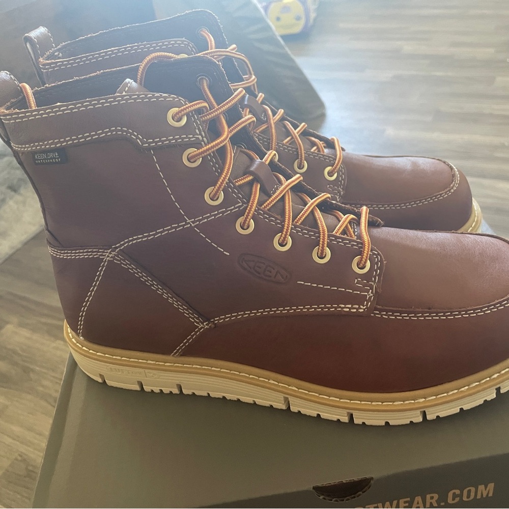 NEW KEEN men's san jose 6" waterproof boot